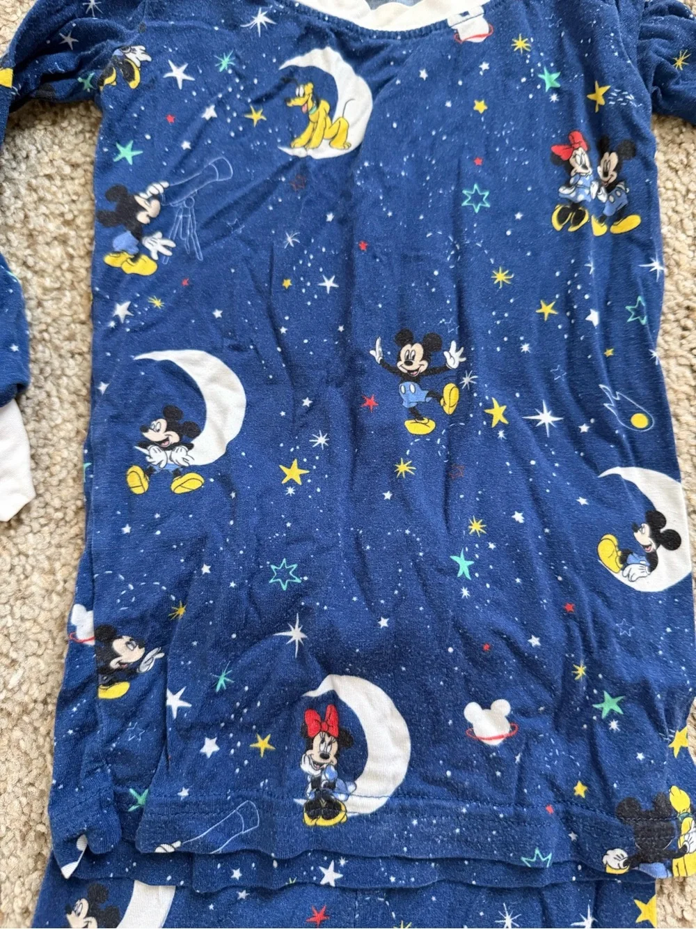 Little sleepies Disney Mickey Pajama Set